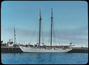 Image of [Bowdoin] At Dock In Iceland